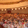 The theatre was full&nbsp;[Press for large view]